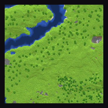 Live world map of My Test Server